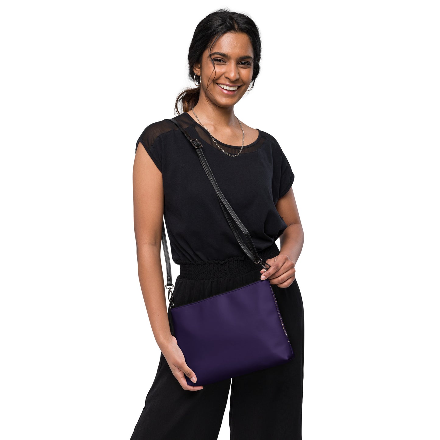 Rebel Artist Crossbody Bag - Deep Purple