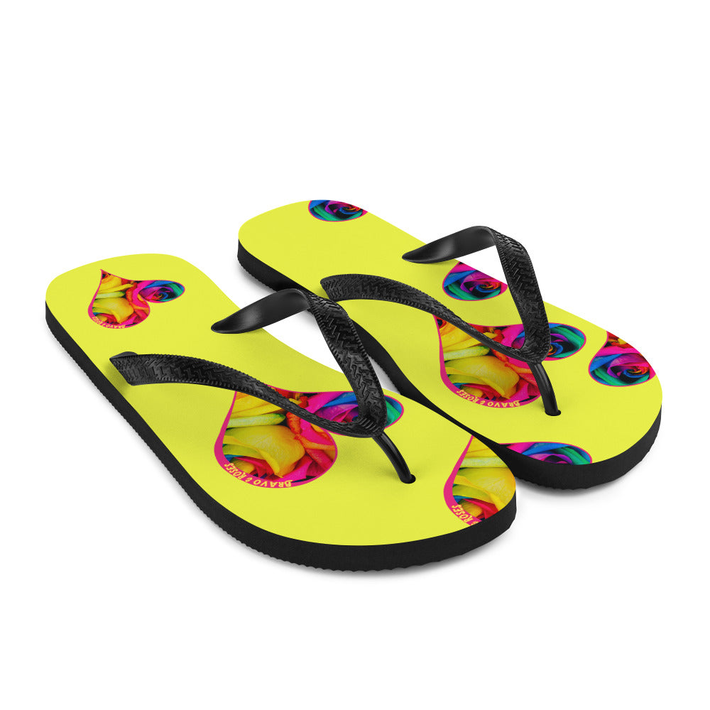 π Elevate your style with Bravo & Roses Signature flip flops! πΉβ¨ π¨ Calling all Spotlyght Seekers and Art Enthusiasts! π¨ These flip flops are more than just footwear β they're a celebration of art and creativity! π Embrace your artistic spirit with every step you take.