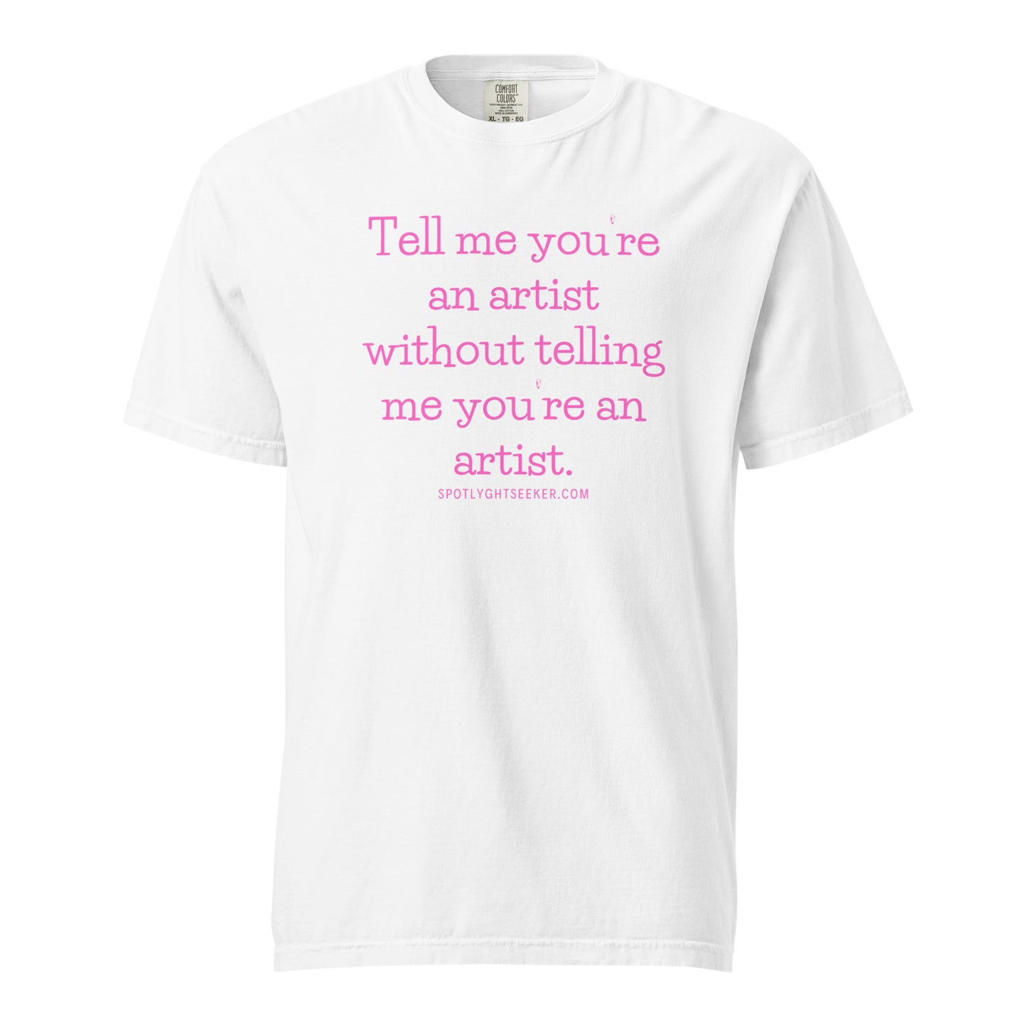 Tell 'Em Heavyweight Unisex T-Shirt