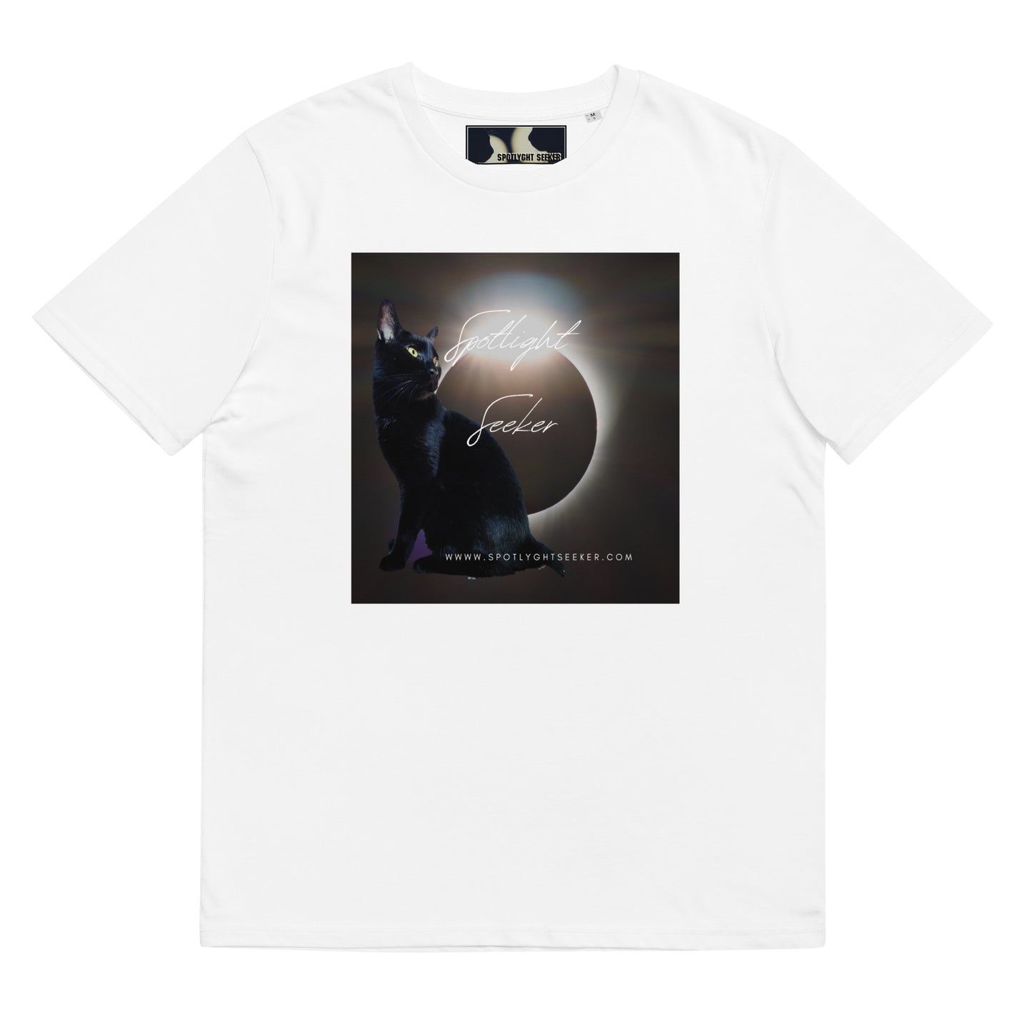 Cat Call Unisex Organic Cotton T-Shirt - You Talkin to Me?