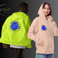 Stay Perpetually Woke Unisex Lightweight Zip Up Windbreaker - Light Colors