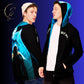 See yourself in the spotlight Male Artist LBS Men's Aqua Spotlight Windbreaker