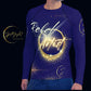 Rebel Artist Men's Rash Guard - Deep Purple