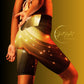 Gold SpotlYght Biker Shorts