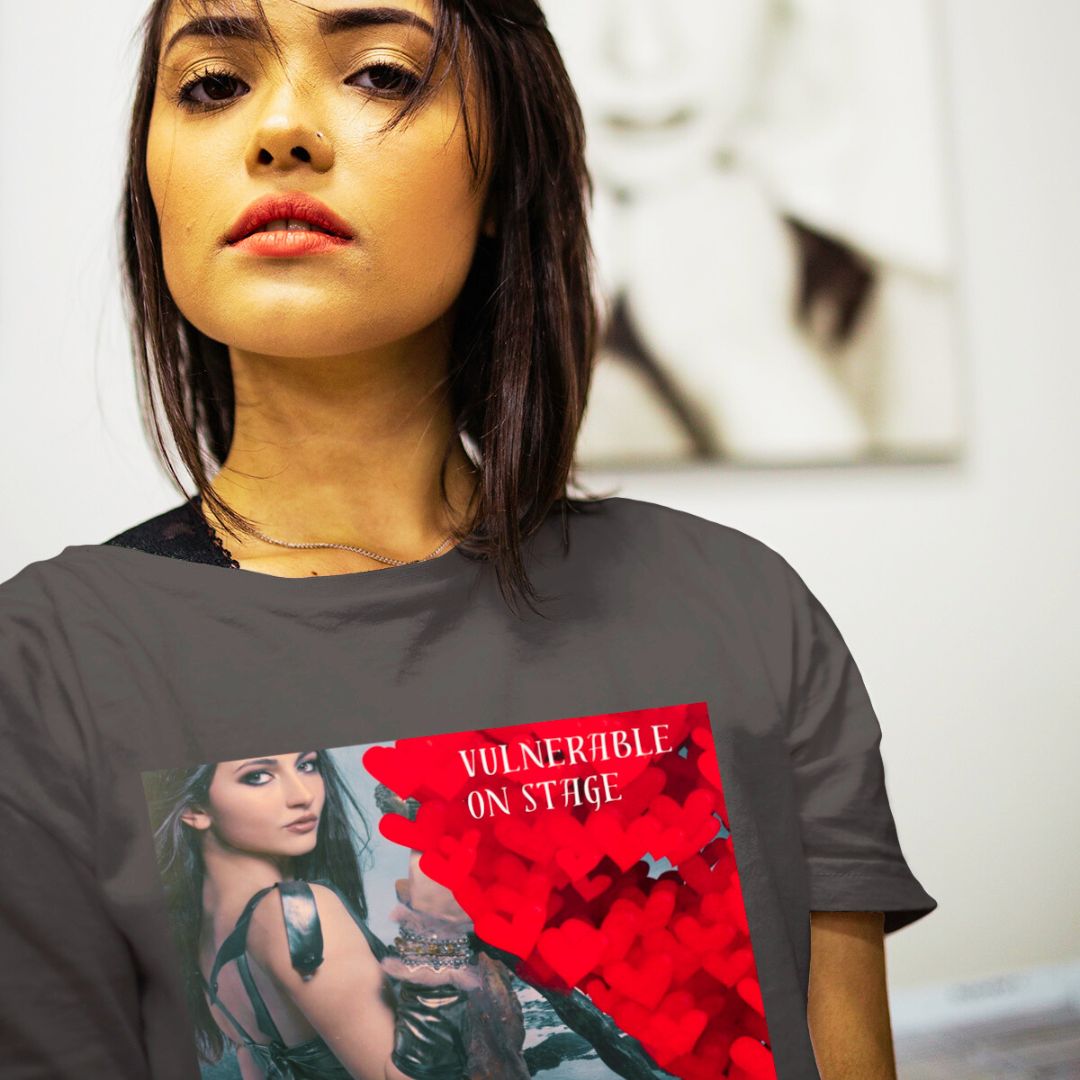 BRFA ROSE Vulnerable Artist Unisex Tee - Embrace authenticity and shield yourself from judgment with our empowering tee. Crush negative vibes and own your spotlight with every wear.