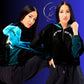 See yourself in the spotlight Female Artist LBS Aqua Spotlight Cropped Windbreaker
