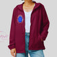 Stay Perpetually Woke Unisex Lightweight Zip Up Windbreaker - Dark Colors