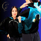 See yourself in the spotlight Female Artist LBS Aqua Spotlight Cropped Windbreaker