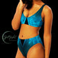 Aqua SpotlYght High-Waisted Bikini - Unveil your brilliance with confidence and creativity. Embrace your artistry and shine beyond the stage.