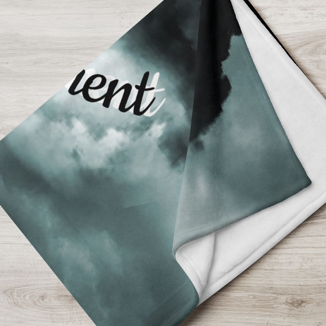Clouded Judgment Throw Blanket