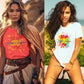 “Stan Me, Artist in Residence” tees featuring paint splatter designs, blending artistic creativity with stan culture. Available in 8 unique styles. Perfect for artists looking to attract fans and gigs.