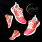 "Step into Your Artistic Revolution with Rebel Artist Sneakers - Unleash Your Creative Spirit with Bold and Unique Women's Footwear!" - SpotlYght Seeker - Radical Red