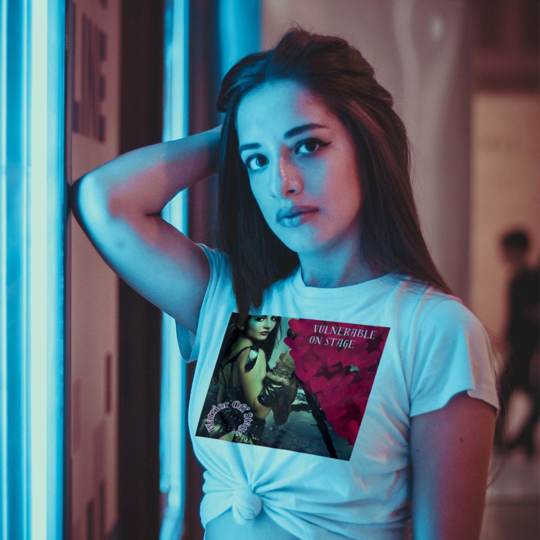 BRFA STARK Vulnerable Artist Unisex Tee - Embrace authenticity and shield yourself from judgment with our empowering tee. Crush negative vibes and own your spotlight with every wear. White Tee