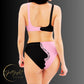 Motivate Merch High-Waisted Bikini - Lead with Your Best Self - A symbol of self-empowerment and spotlight-worthy confidence.