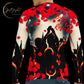 Emote Merch from SpotlYght Seeker - Bravo and Roses dynamic Rash Guard for the Male  Artist because artists deserve praise.