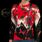 Emote Merch from SpotlYght Seeker - Bravo and Roses dynamic Rash Guard for the Male  Artist because artists deserve praise.