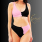Motivate Merch High-Waisted Bikini - Lead with Your Best Self - A symbol of self-empowerment and spotlight-worthy confidence.