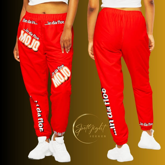 Mojo Unisex Track Pants - Alizarin