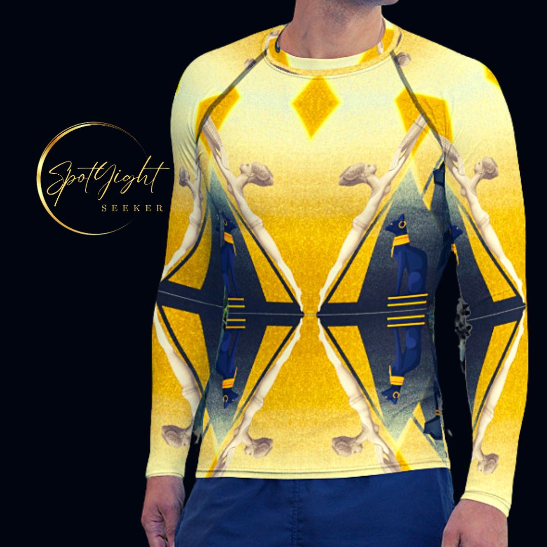 LBS Men's Pyramid Spotlight Rash Guard