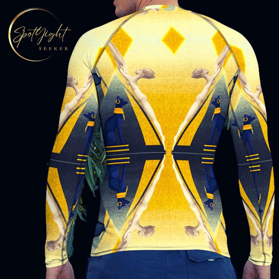 LBS Men's Pyramid Spotlight Rash Guard