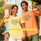 Tell 'Em/Fan Heavyweight Unisex T-Shirt w/Signature SpotlYght Tags - Yellow