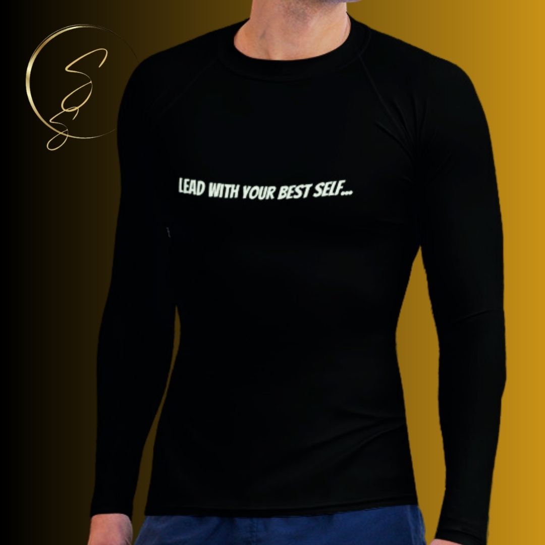 Artists, see yourself in the spotlight Aqua Spotlight Men's Rash Guard