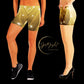 Women's Gold Spotlyght Short Shorts