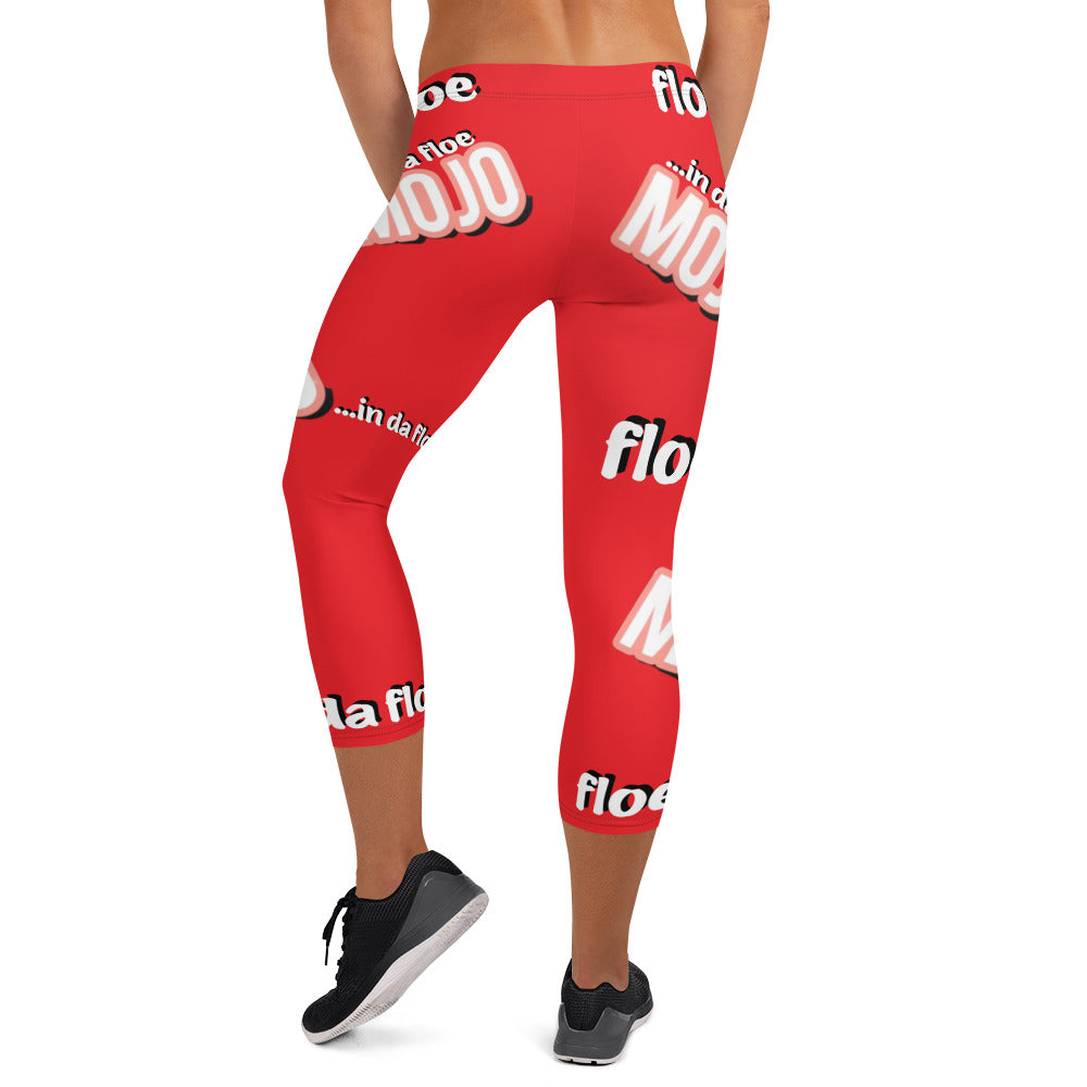 MOJO Capri Leggings - Alizarin