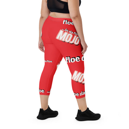 MOJO Capri Leggings - Alizarin