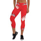 MOJO Capri Leggings - Alizarin
