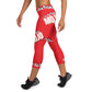 MOJO Capri Leggings - Alizarin
