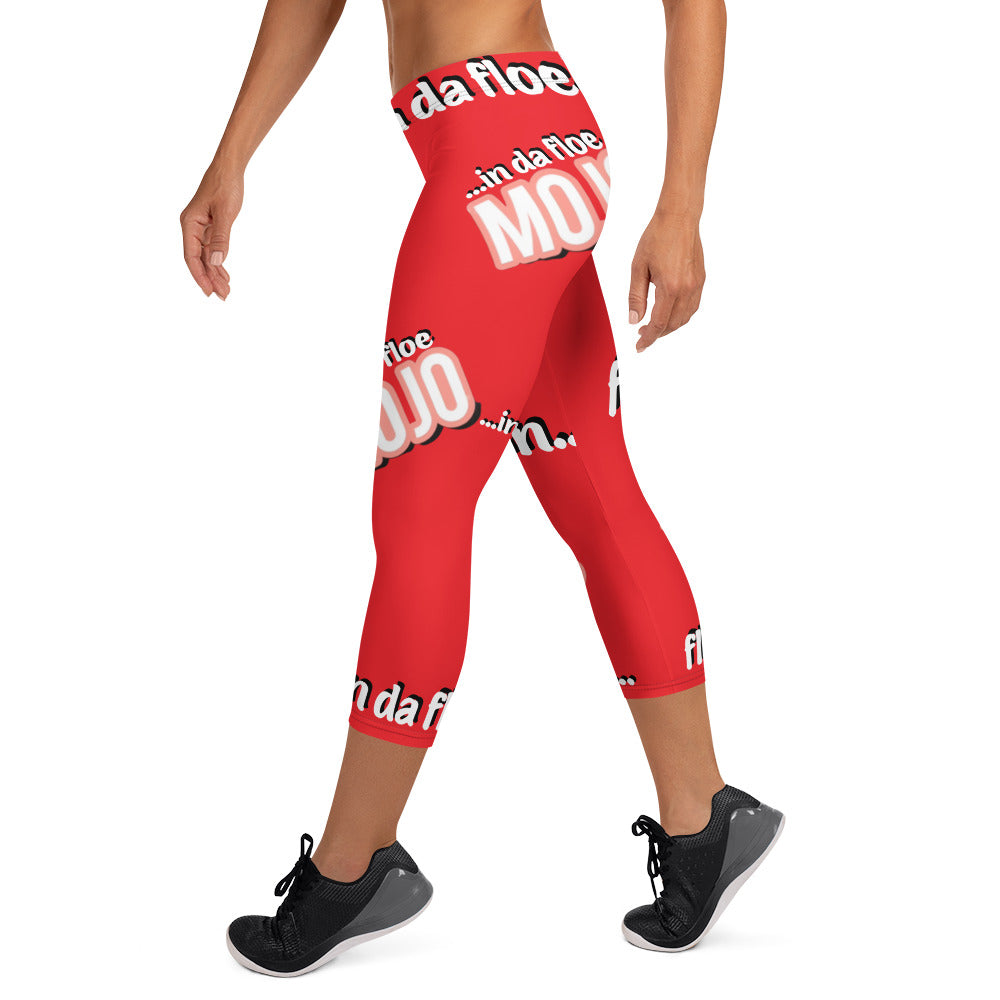 MOJO Capri Leggings - Alizarin