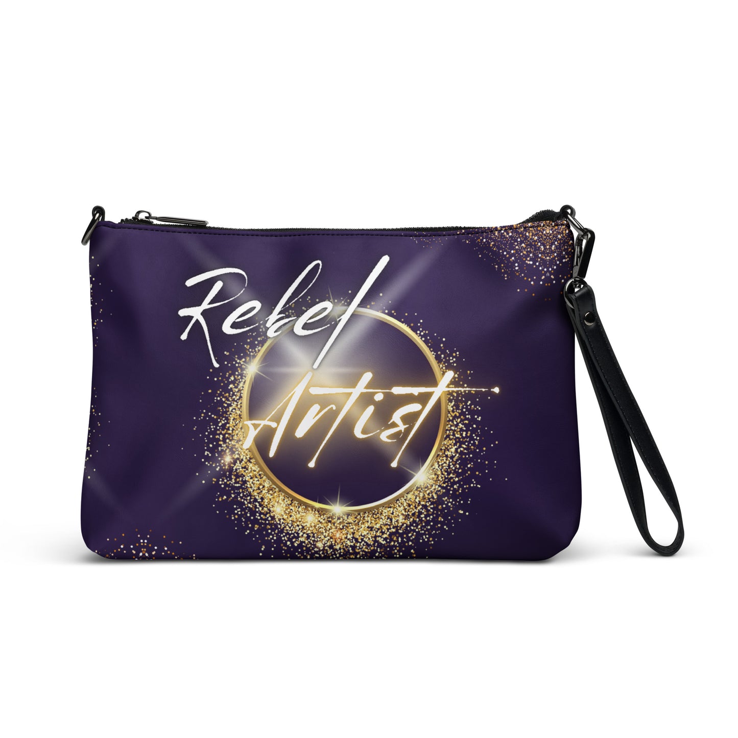 🔥 Bold and Edgy Design: Make a statement and showcase your rebel spirit with this eye-catching deep purple crossbody bag.