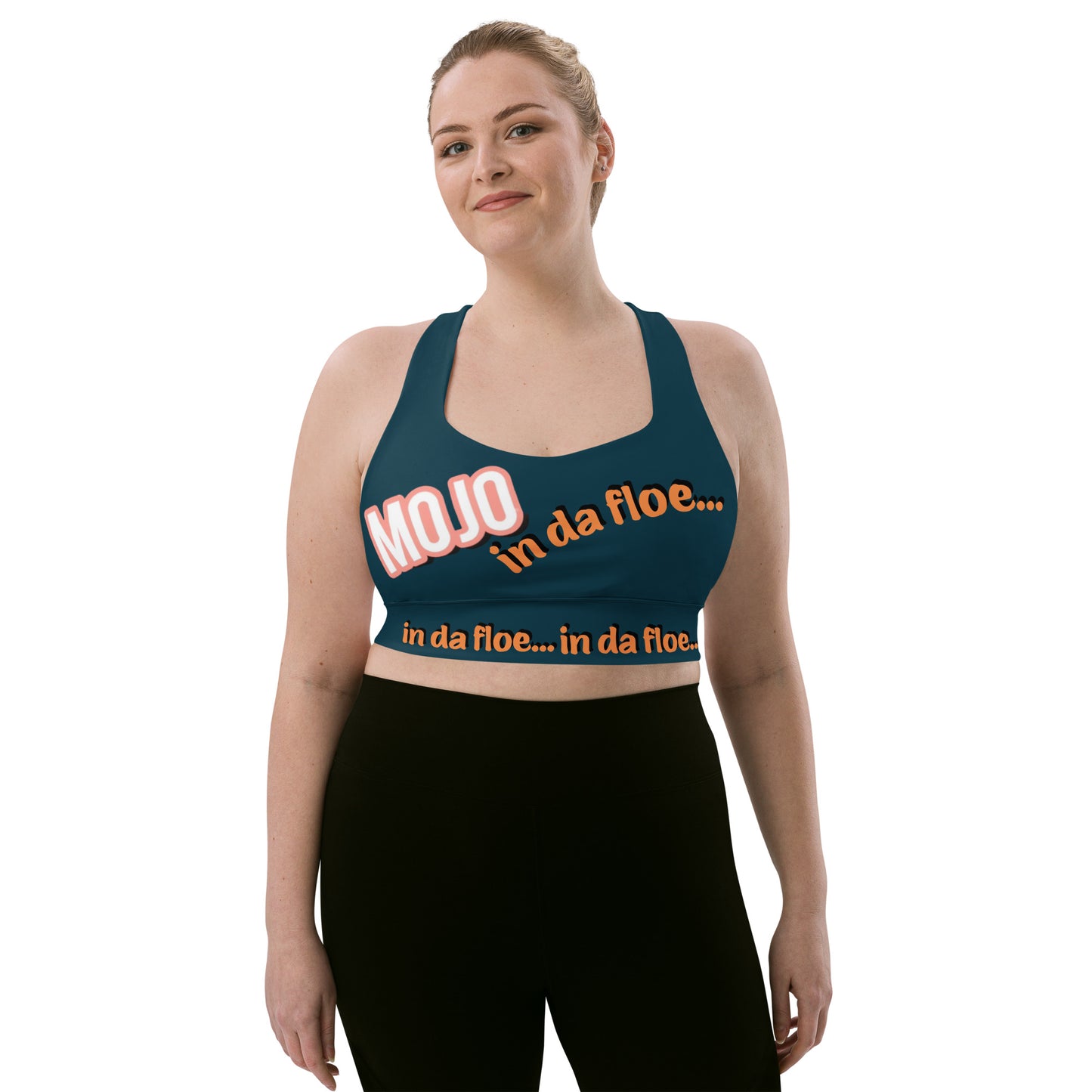 MOJO Sports Bra - Blue Whale