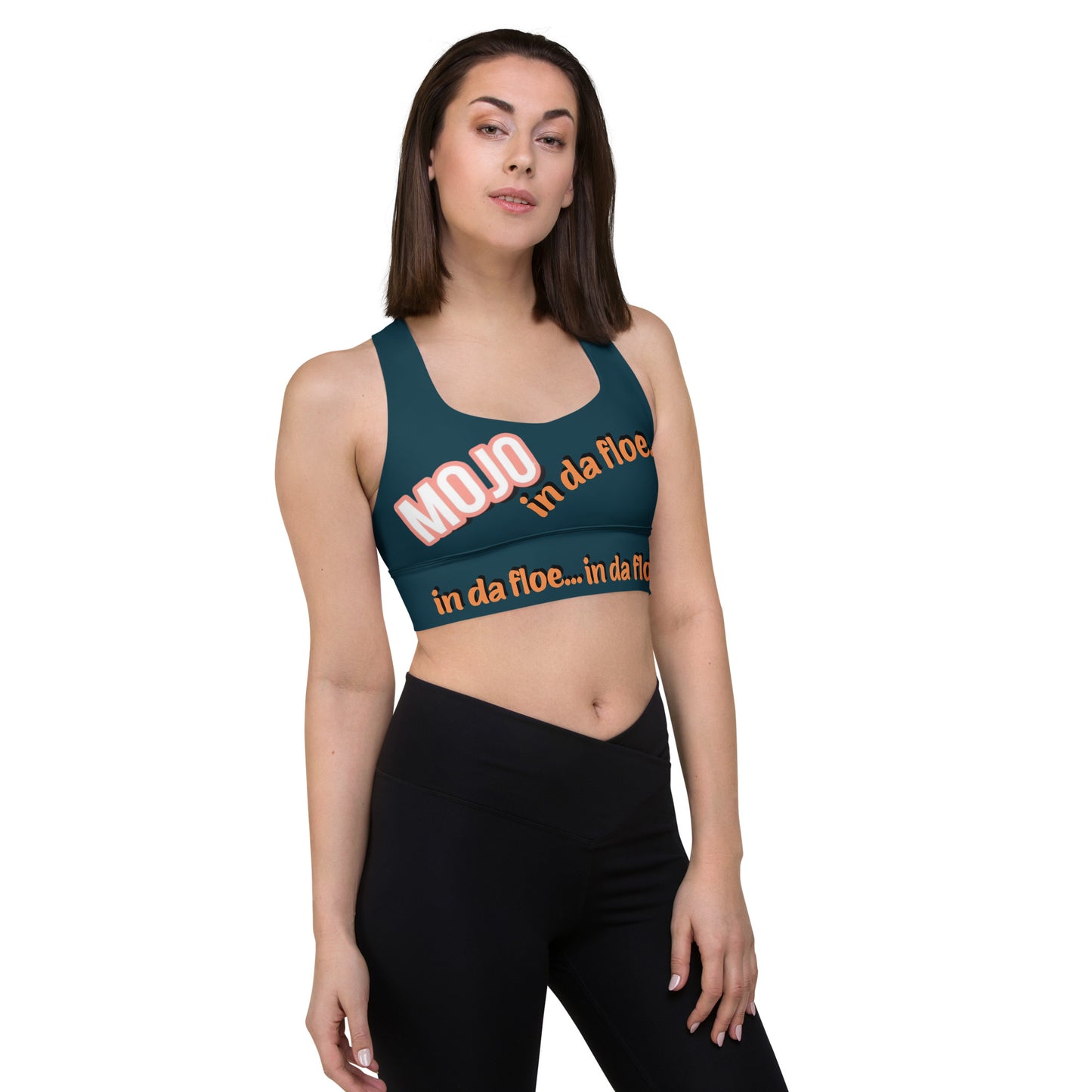 MOJO Sports Bra - Blue Whale