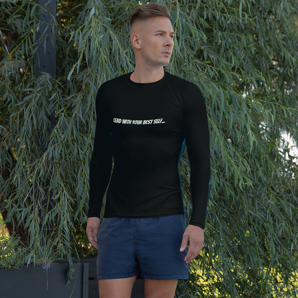 LBS Men's Aqua SpotlYght Rash Guard