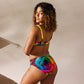 Sunlight & Roses High-Waisted Bikini