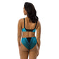 Aqua SpotlYght High-Waisted Bikini - Unveil your brilliance with confidence and creativity. Embrace your artistry and shine beyond the stage.