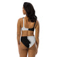 LBS Motivate Merch High-Waisted Bikini - Set Goals, Own the Spotlight - Your key to success and spotlight-worthy confidence!
