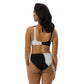 LBS Motivate Merch High-Waisted Bikini - Set Goals, Own the Spotlight - Your key to success and spotlight-worthy confidence!