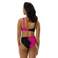 LBS Motivate Merch High-Waisted Bikini - Set Goals, Own the Spotlight - Your key to success and spotlight-worthy confidence!