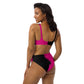 LBS Motivate Merch High-Waisted Bikini - Set Goals, Own the Spotlight - Your key to success and spotlight-worthy confidence!