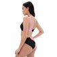 LBS Motivate Merch High-Waisted Bikini - Set Goals, Own the Spotlight - Your key to success and spotlight-worthy confidence!