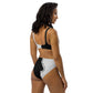 LBS Motivate Merch High-Waisted Bikini - Set Goals, Own the Spotlight - Your key to success and spotlight-worthy confidence!