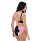 LBS Motivate Merch High-Waisted Bikini - Set Goals, Own the Spotlight - Your key to success and spotlight-worthy confidence!