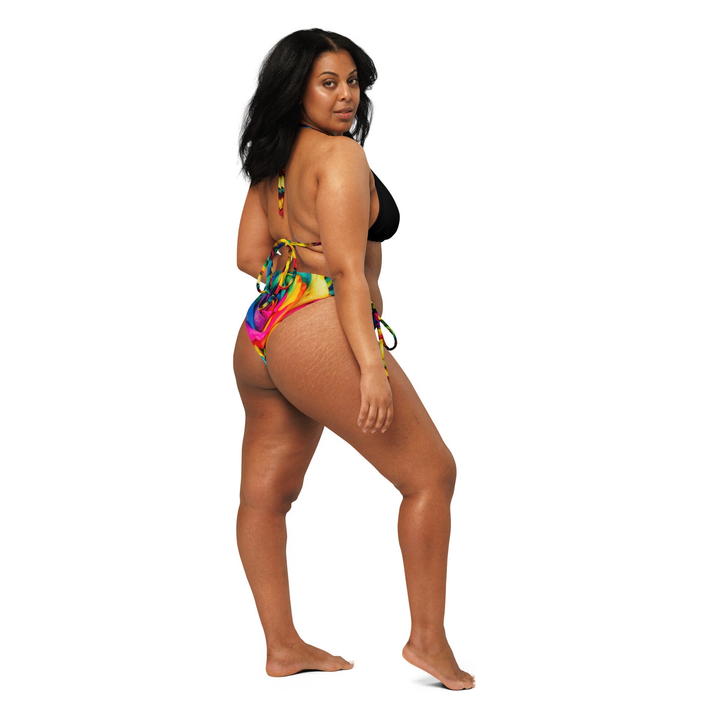 Moonlight & Roses String Bikini