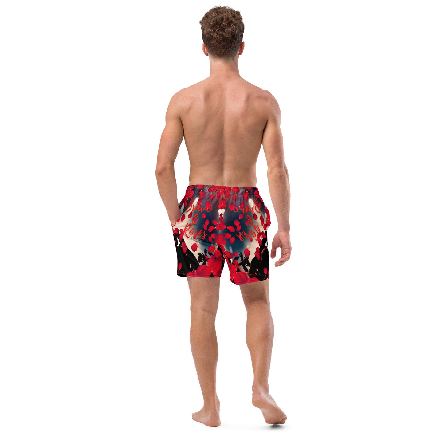 Bravo & Roses Men's Swim Trunks