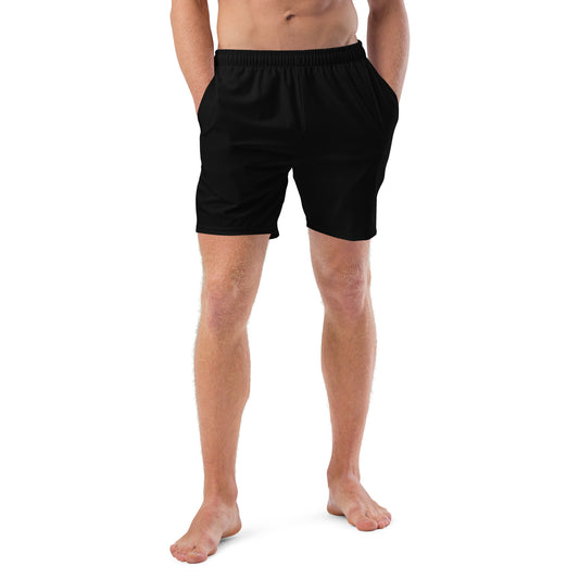 LBS Men's Swim Trunks -  BLK Front