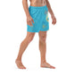 Bright Summer Sky Rebel Artist Swim Trunks - Colorful swim trunks capturing attention and style, designed for artists seeking recognition and self-expression.