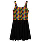 Moonlight & Petti- Rose Skater Dress